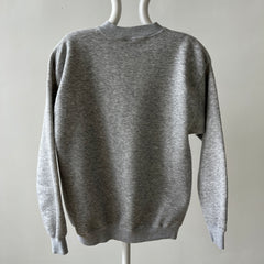 1980s Blank Gray Sweatshirt