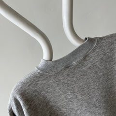 1980s Blank Gray Sweatshirt