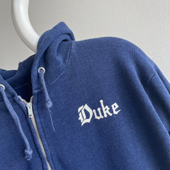 1970s Duke University Zip Up Hoodie by Artex - Collectible