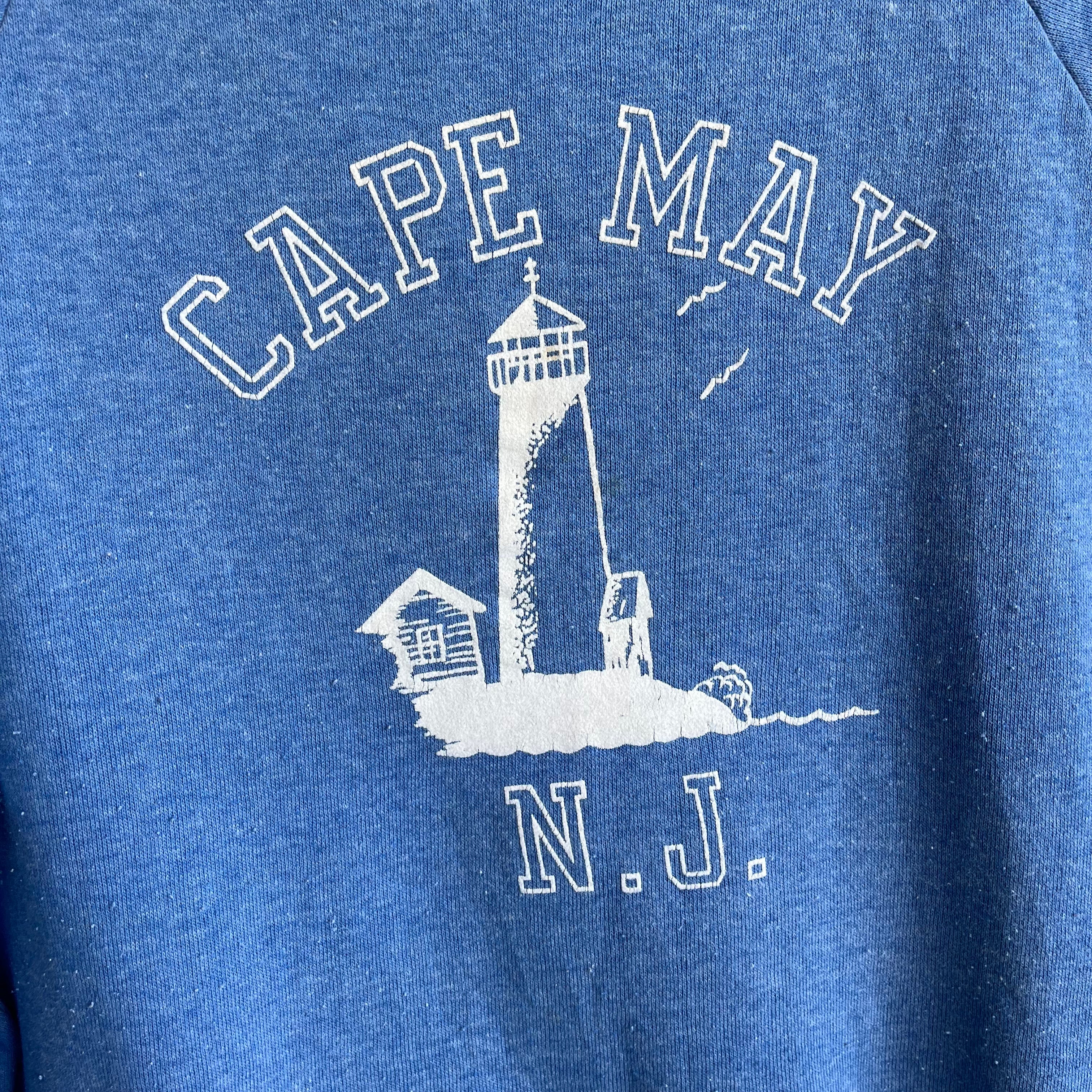 1980s Cape May New Jersey Tourist Sweatshirt by Sportswear