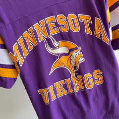 1980s Minnesota Vikings Football T-Shirt by Logo 7