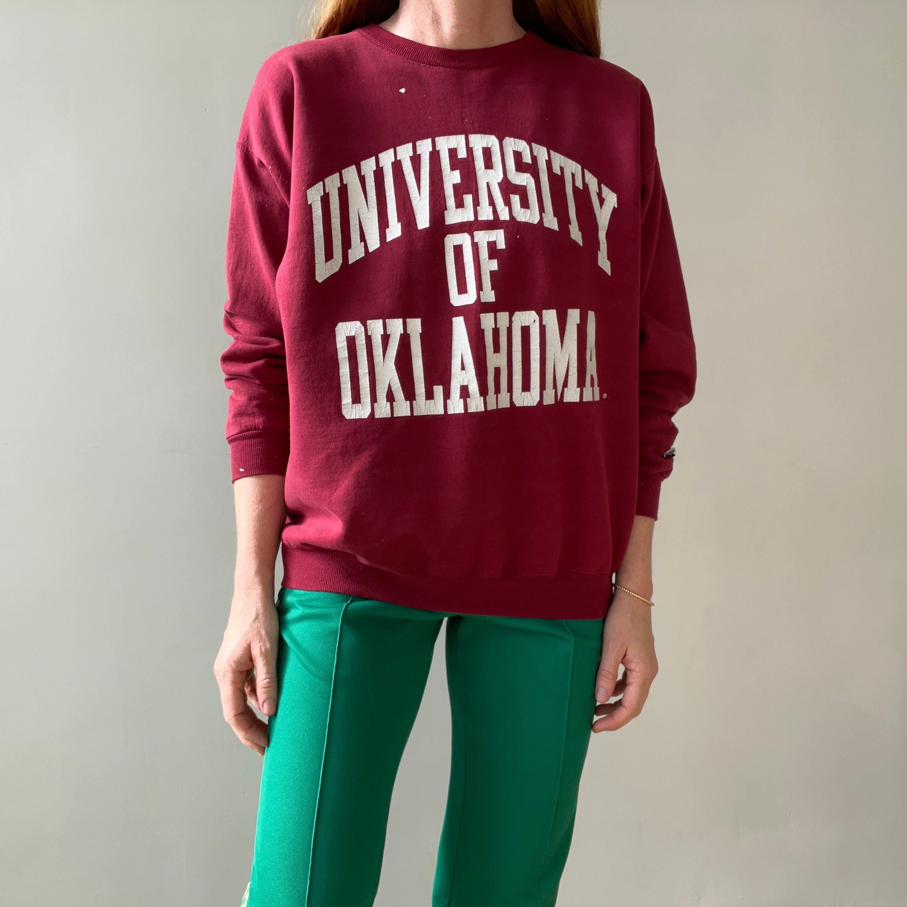 1980s/90s University Of Oklahoma Champion Sweatshirt