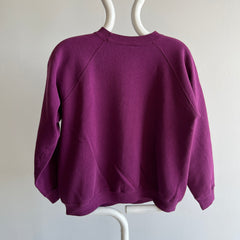 1990s Deep Purple Blank Raglan Sweatshirt