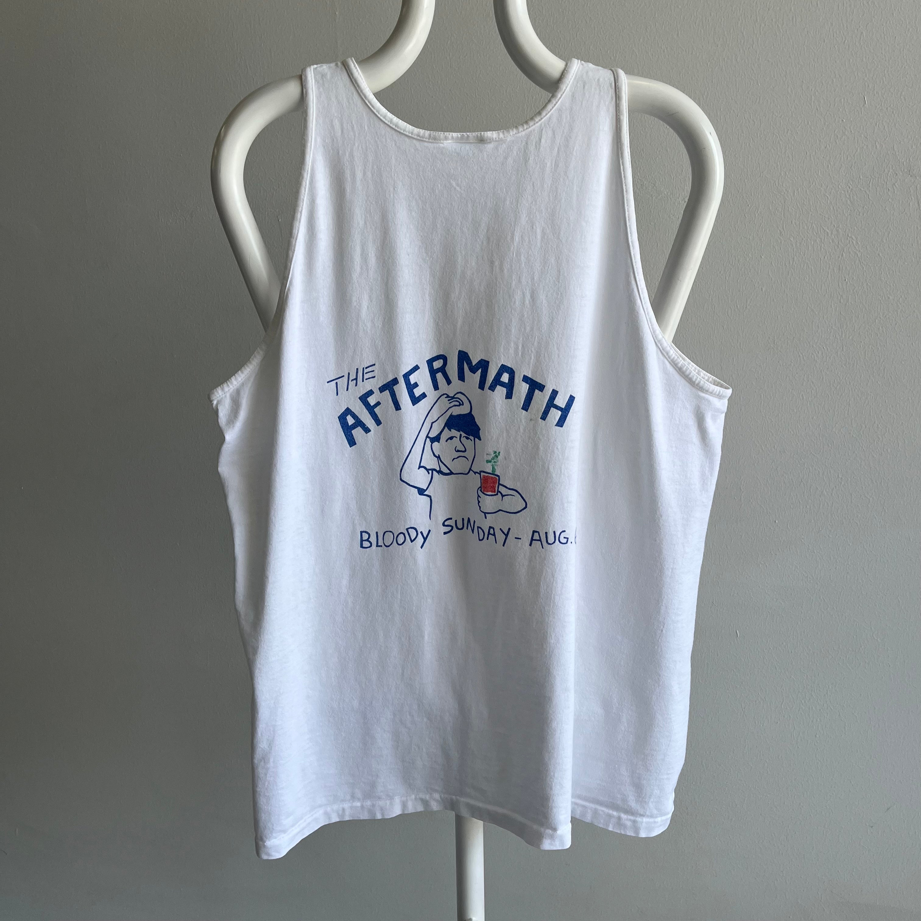 1980s Kawabunga Front and Back Tank Top - The Backside!