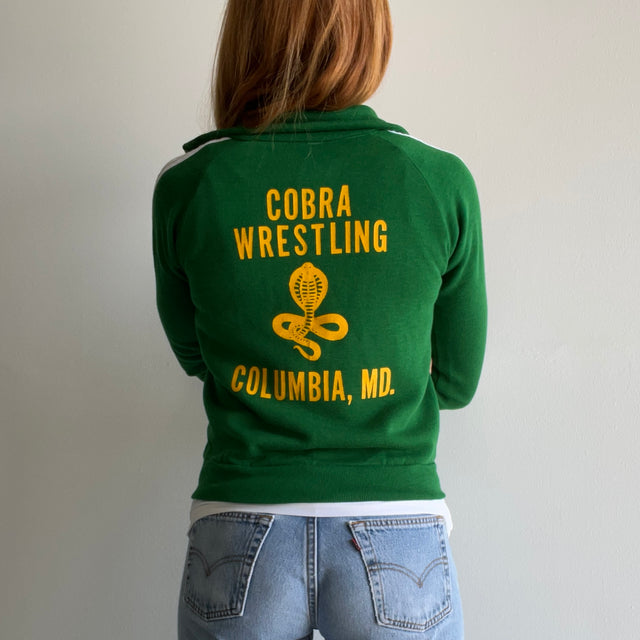 1970s Cobra Wrestling Columbia, Maryland Super Soft Zip Up - !!!!!!