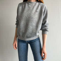 1980s McGreggor Single V Blank Gray Sweatshirt