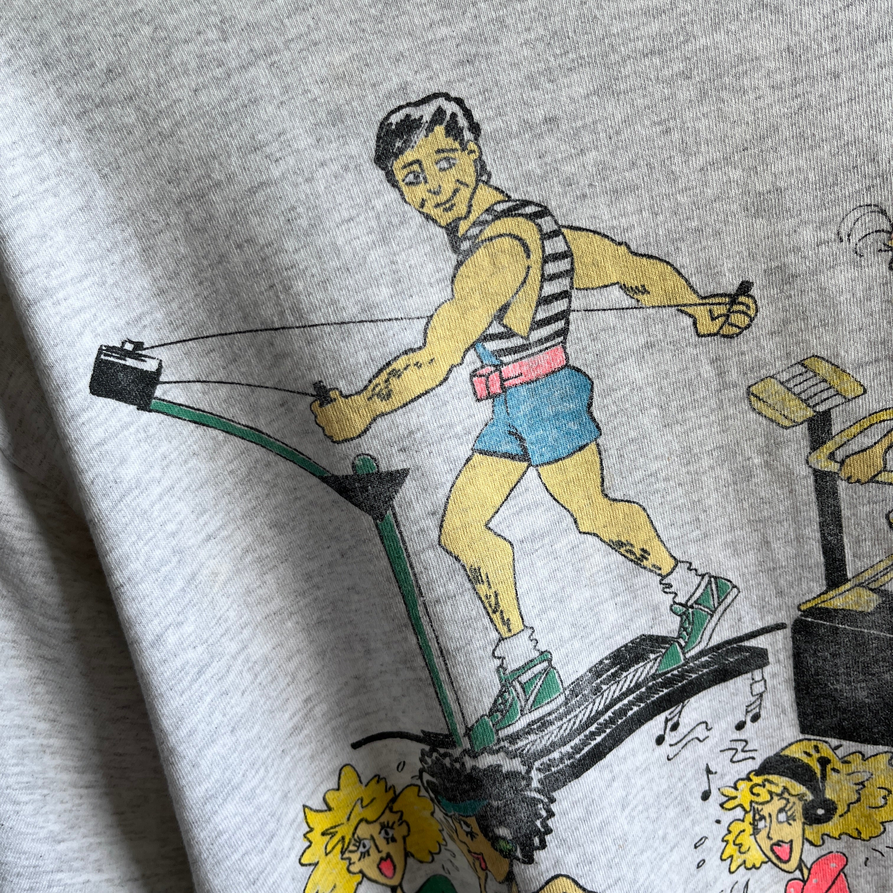 1980s Workout T-Shirt - OMFG