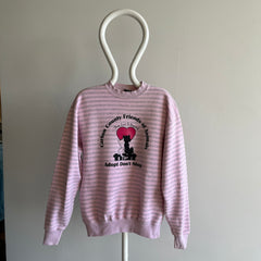 1980s Carbon County Friends of Animals - Adopt Don't Shop Sweatshirt - The Backside!