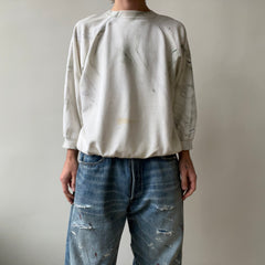 1980s/90s Marble Tie Dye Raglan Sweatshirt - Personal Collection Piece