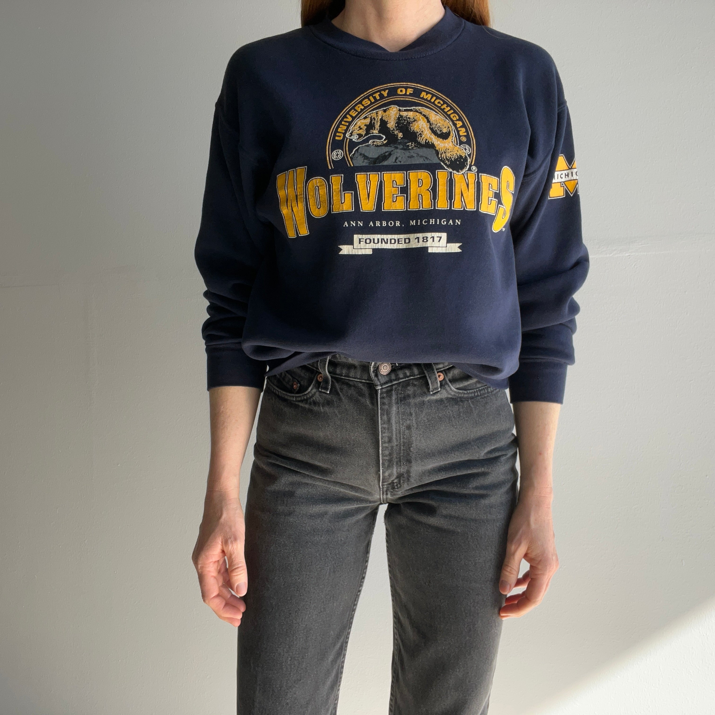 1990s University of Michigan Wolverines Sweatshirt