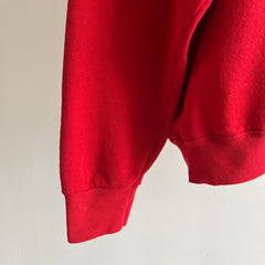 1970/80s Russell Brand Sharpie Red Sweatshirt - HUZZAH (not a raglan)
