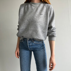 1980s McGreggor Single V Blank Gray Sweatshirt