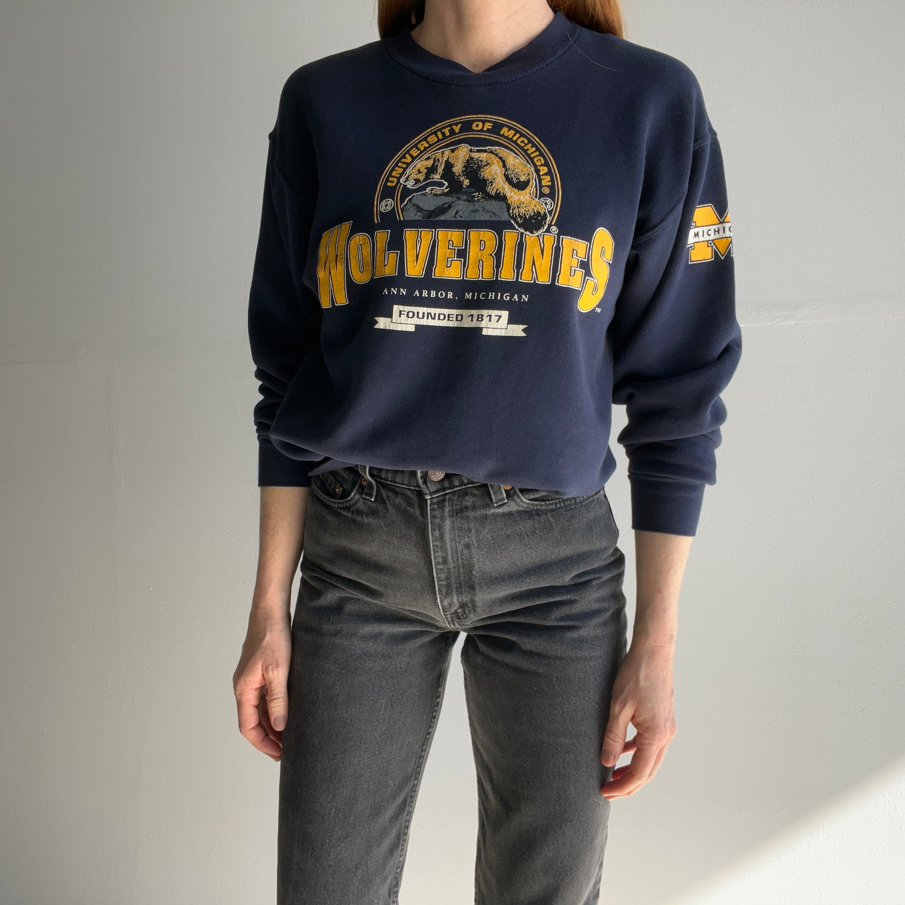 1990s University of Michigan Wolverines Sweatshirt