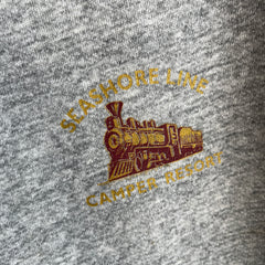 1980s Seashore Line Camper Resort Sweatshirt