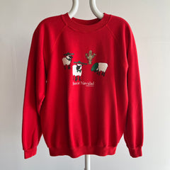 1980s Fleece Navidad Sweatshirt