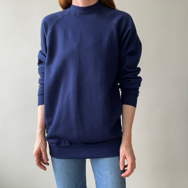 00s Heavy Weight Blank Black Sweatshirt par FOTL - Structuré