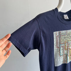 1970/80s Manhattan Subway Map T-Shirt