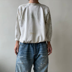 1980s/90s Marble Tie Dye Raglan Sweatshirt - Personal Collection Piece