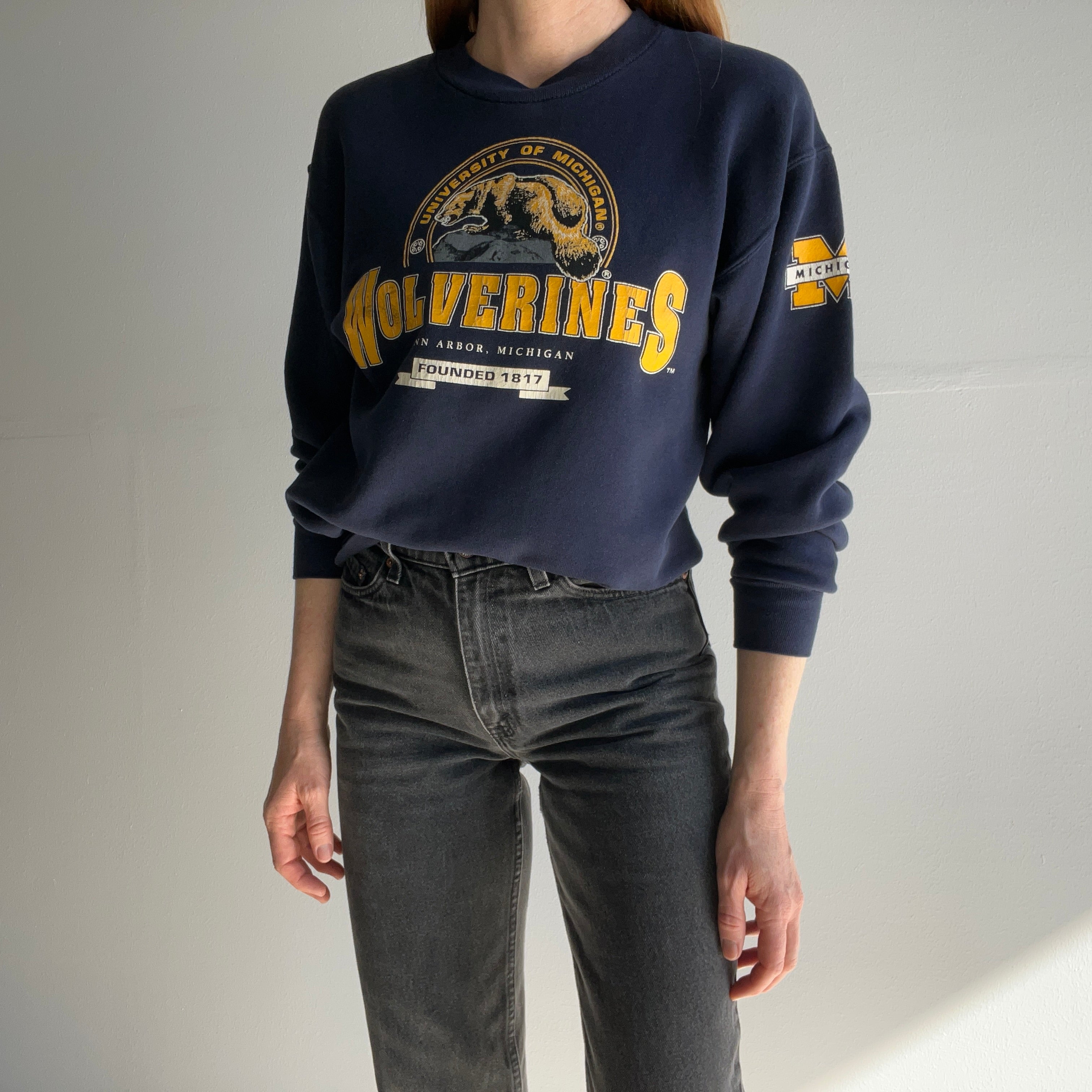 1990s University of Michigan Wolverines Sweatshirt