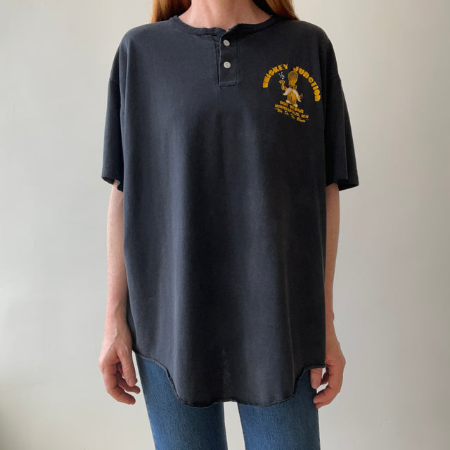 1980s/90s Whiskey Junction Minneapolis T-Shirt - A Solid Henley
