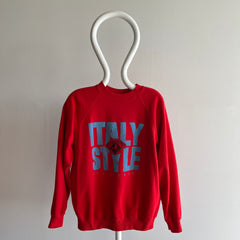 1980s Italy Style Sweatshirt - USA Made