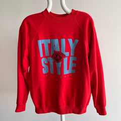 1980s Italy Style Sweatshirt - USA Made