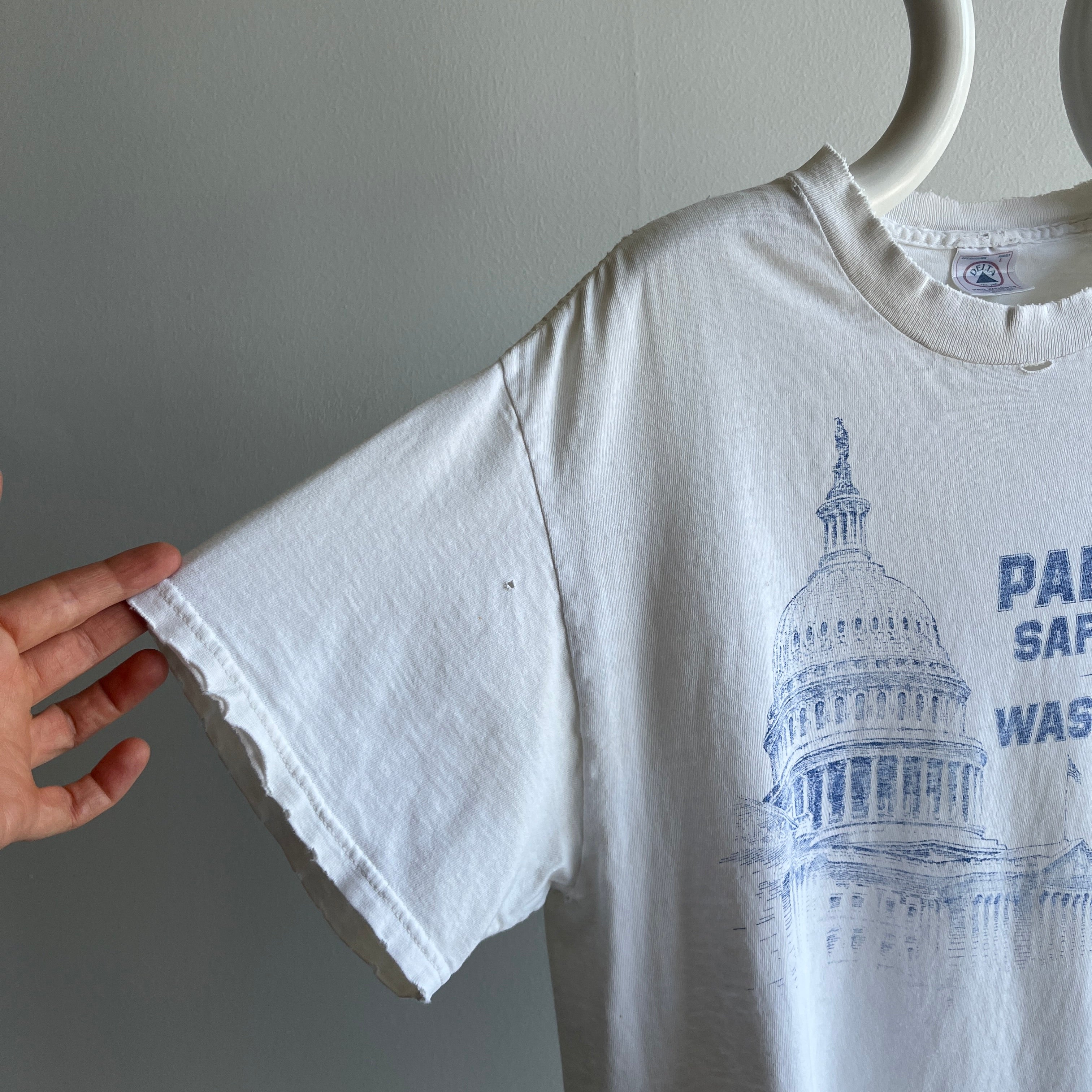 1998 Palm Beach Safety Patrol Washington DC - Tattered To The Most Delightful Level - T-Shirt