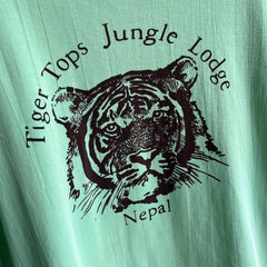 1990s Tiger Tops Jungle Lodge, Nepal Tiger T-Shirt