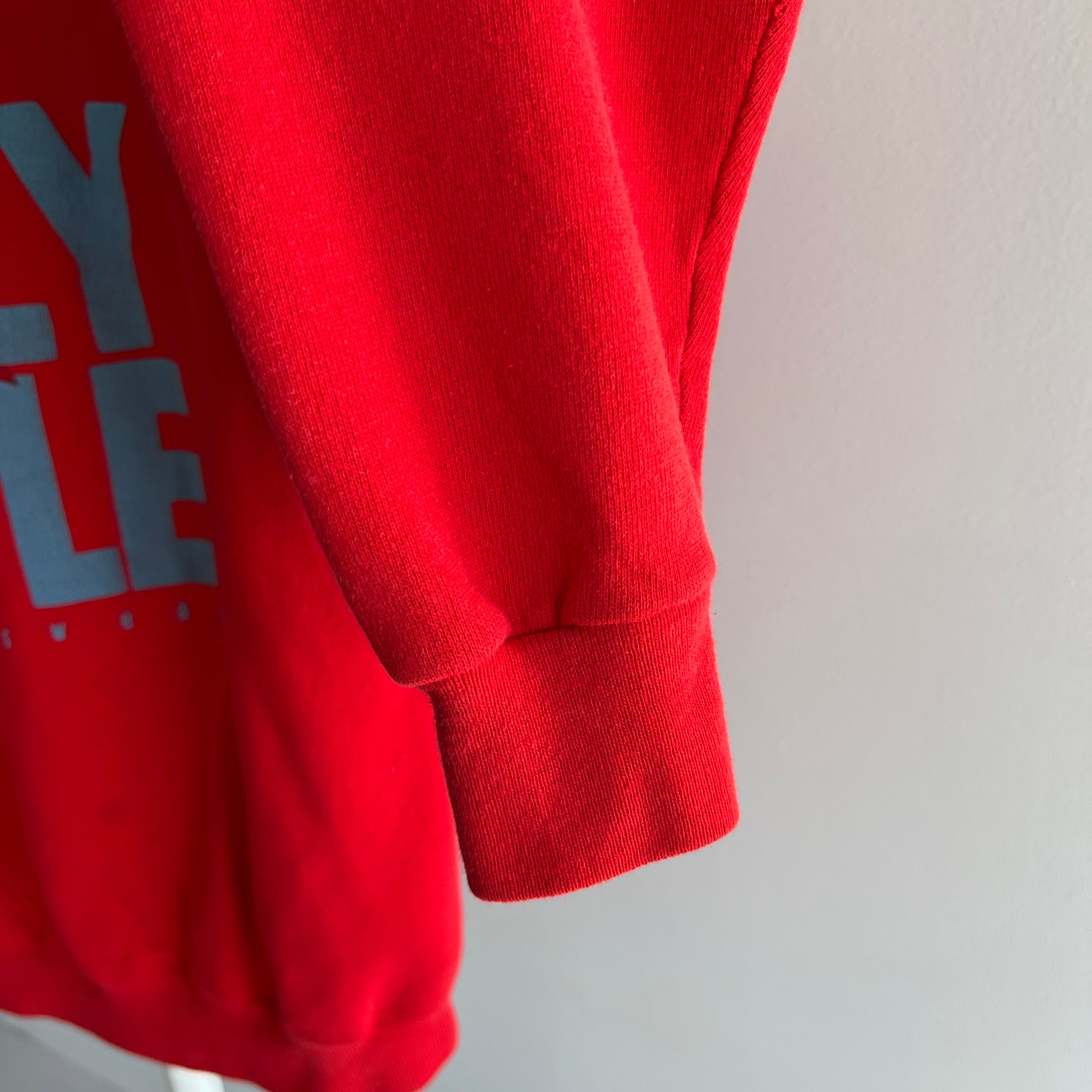 1980s Italy Style Sweatshirt - USA Made