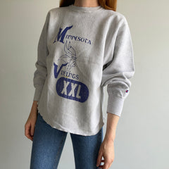 1980s Nicely Thrashed Minnesota Vikings Sweatshirt