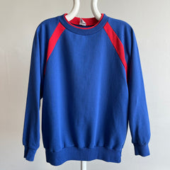 1980s Converse Brand Color Block Sweatshirt