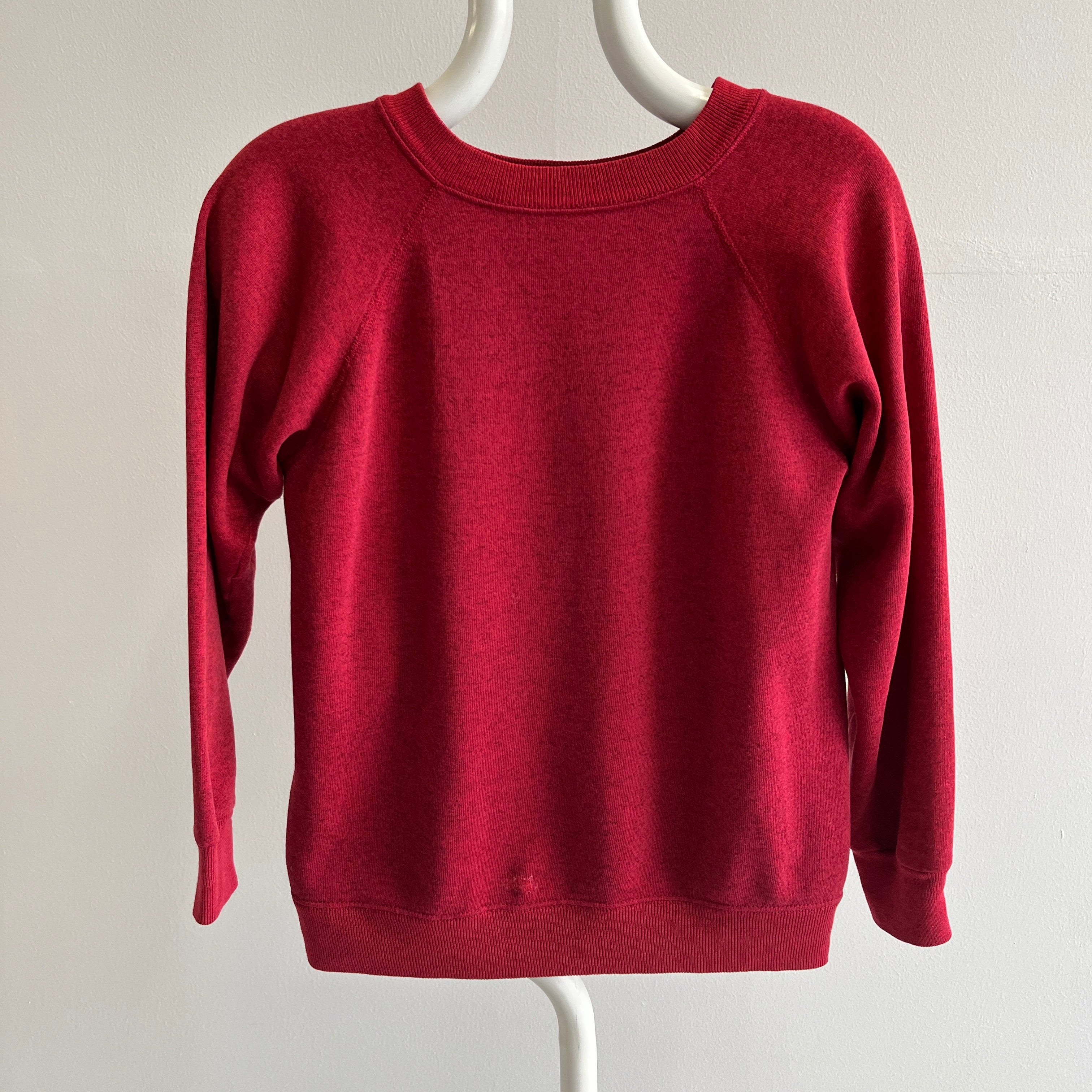 1980s Smaller Red Velvet Cake Raglan Sweatshirt by HHW