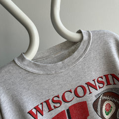 1994 Rose Bowl Wisconsin Badgers Ultra Thin and Tattered Sweatshirt
