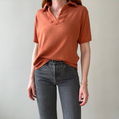 T-shirt teinté de peinture noire vierge des années 00