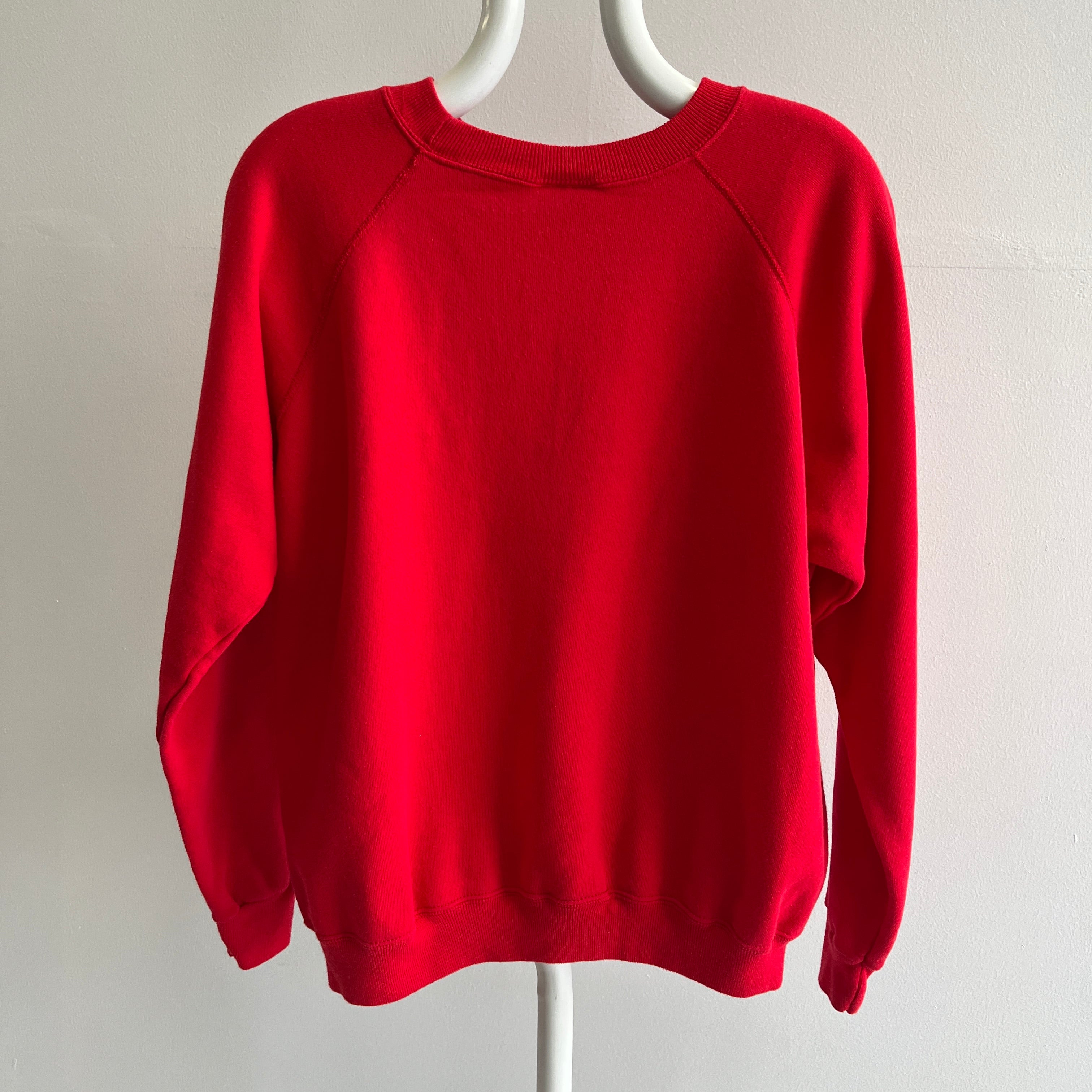 1990s Valentine's Day Red HHW Sweatshirt - Dreamy