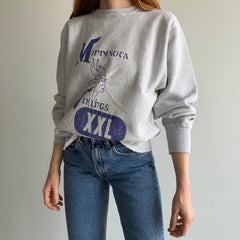 1980s Nicely Thrashed Minnesota Vikings Sweatshirt