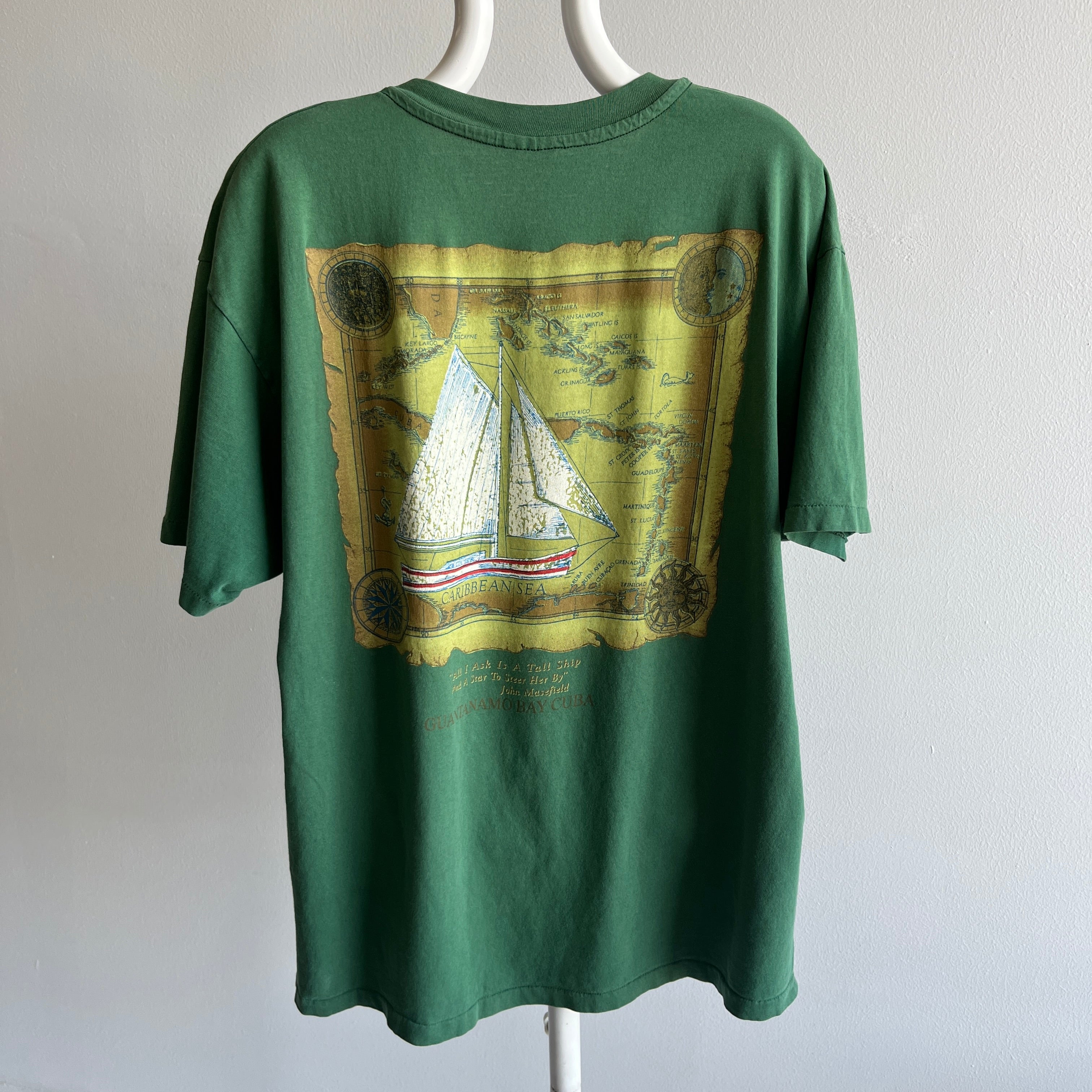 1990s Guantanamo Bay, Cuba Backside T-Shirt
