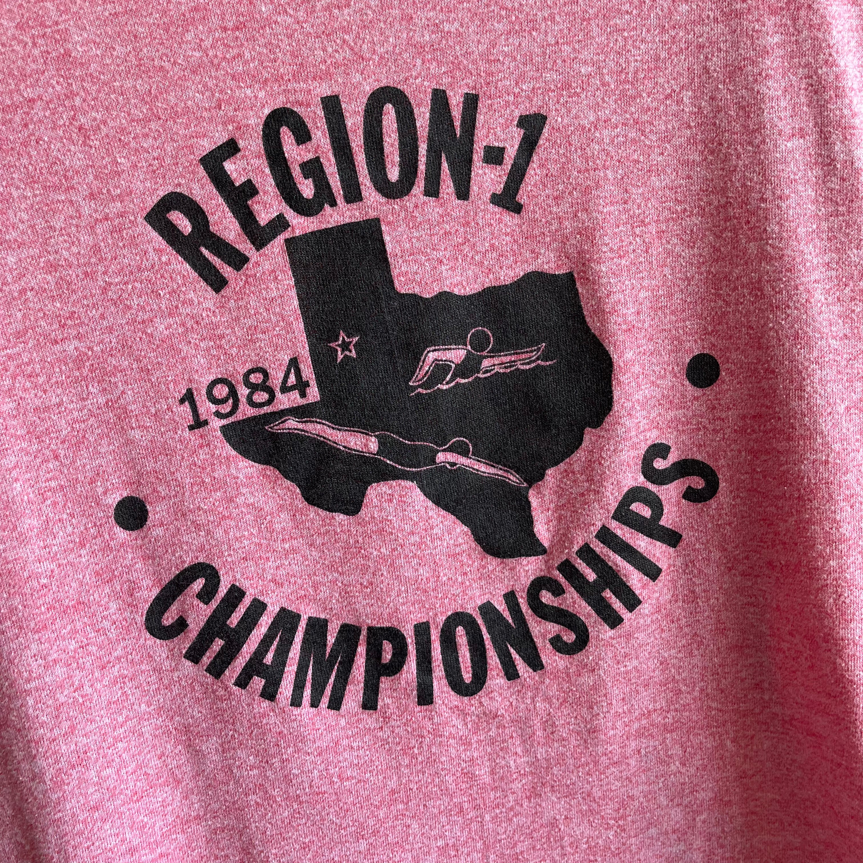 1984 Region 1 Swim Championships Sportswear Tank Top - Swoon