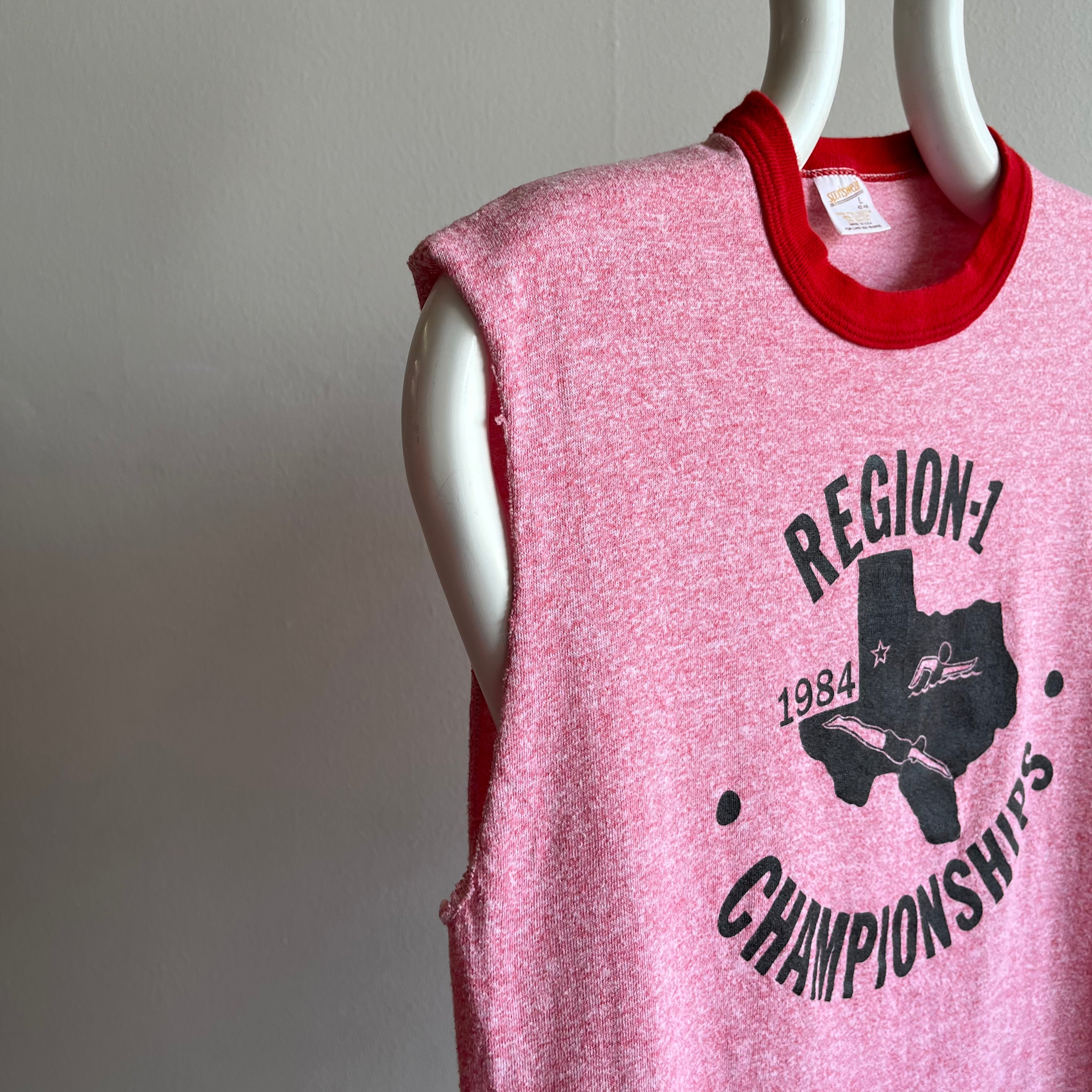 1984 Region 1 Swim Championships Sportswear Tank Top - Swoon