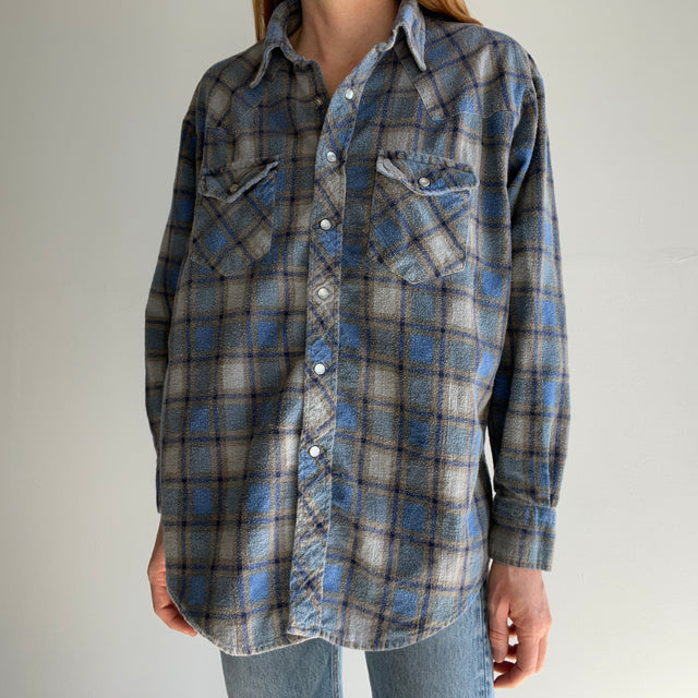 1980 Heavyweight Cotton Cowboy Flannel