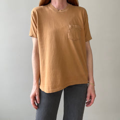 T-shirt teinté de peinture noire vierge des années 00