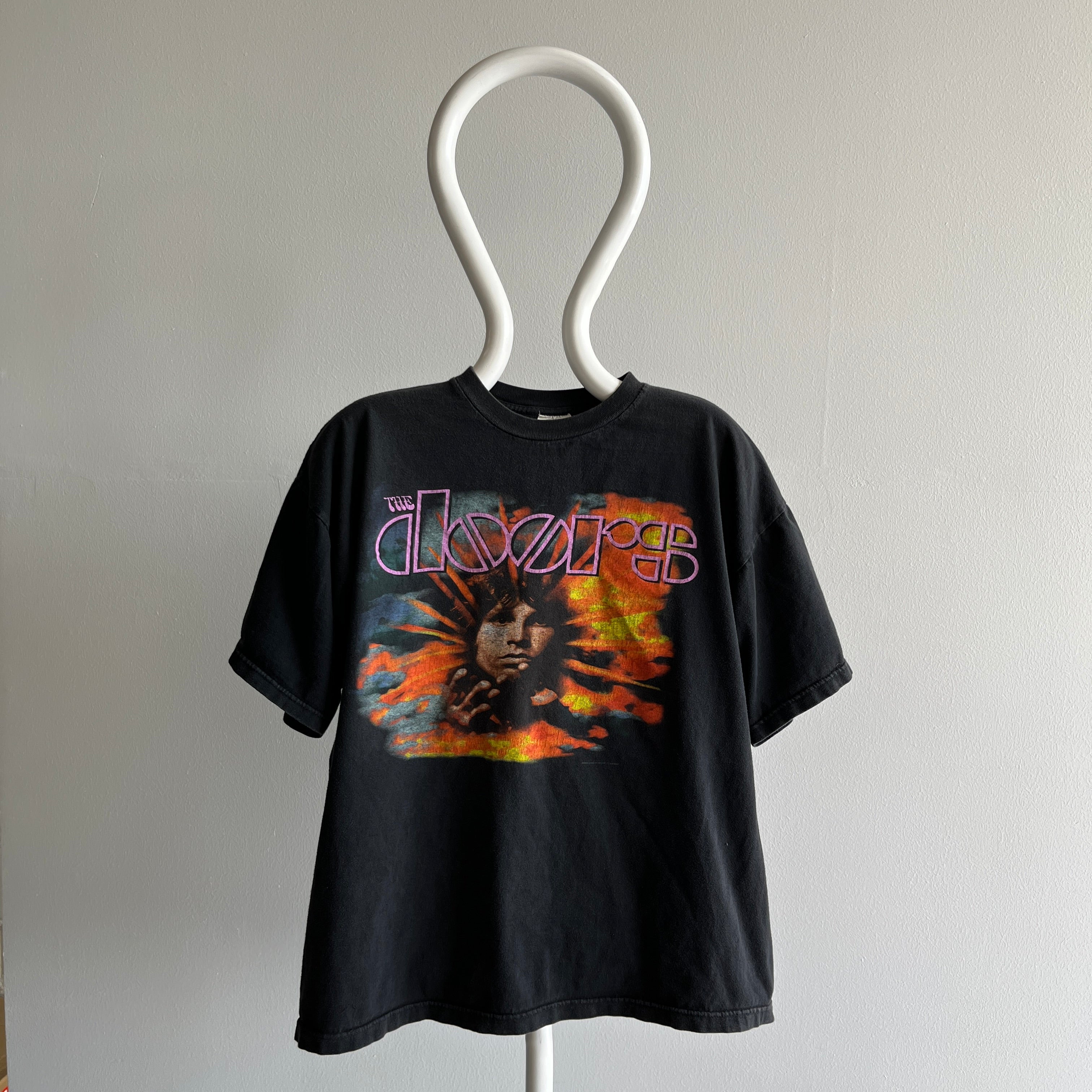 1998 The Doors Faded and Worn Cotton T-Shirt - Cronies Tag