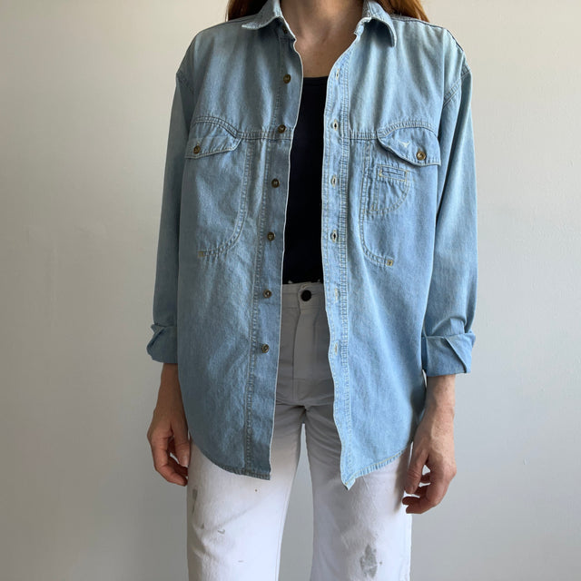 1990s Very Cool Denim Shirt