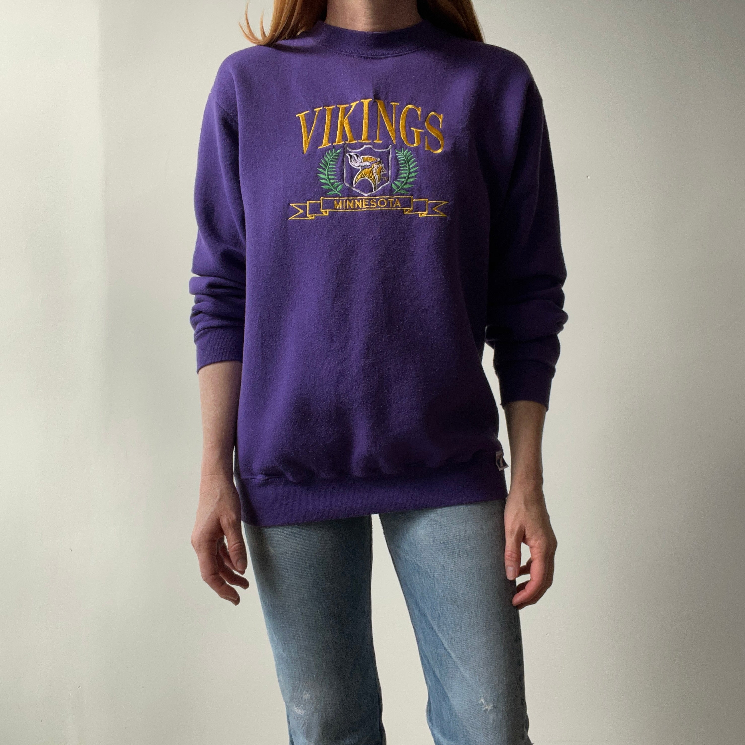 1990s Minnesota Vikings Sweatshirt by Logo 7