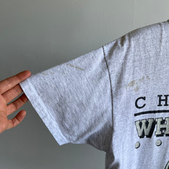 1992 Chicago White Soxs Paint Stained T-Shirt