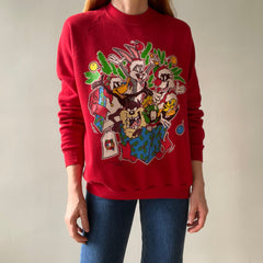 1993 Looney Tunes - The Whole Gang - Christmas Sweatshirt