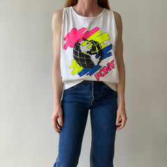 1980s Pony Tank Top - Rad backside too!