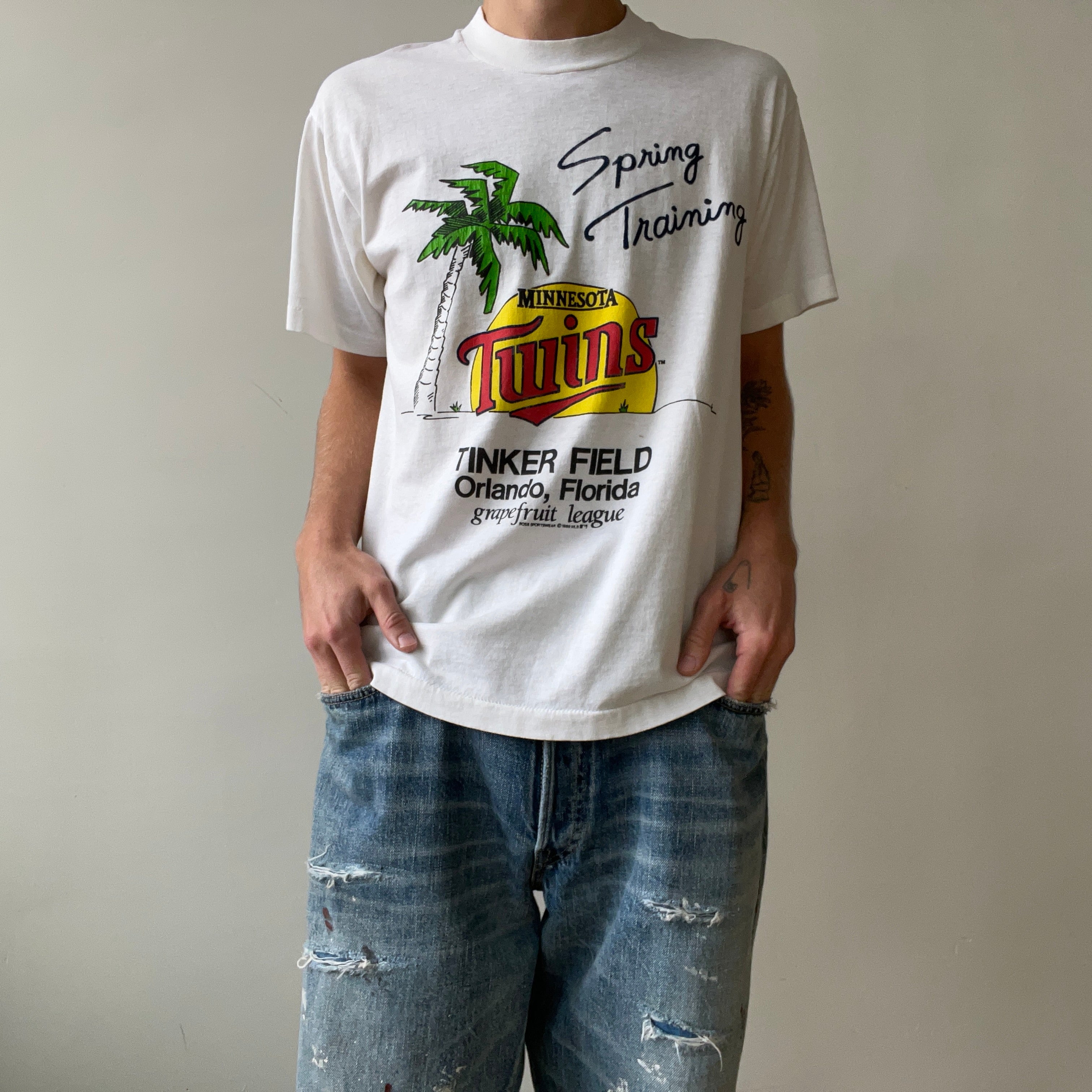 1989 Minnesota Twins Spring Training T Shirt