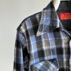 1970s Kings Road Smaller Flannel - Wool and Nylon