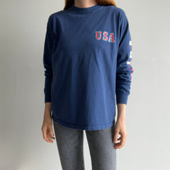 1980s USA Long Sleeve Cotton T-Shirt